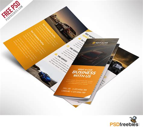 16 Tri-Fold Brochure Free PSD Templates: Grab, Edit & Print